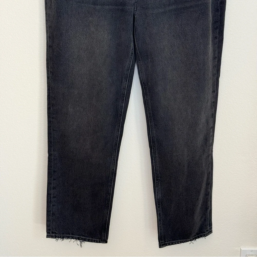 PAIGE black Noella High-Rise Straight Jeans SZ.31
